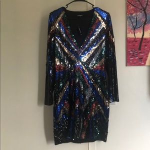 Sparkly dress, night out on the town, brand new